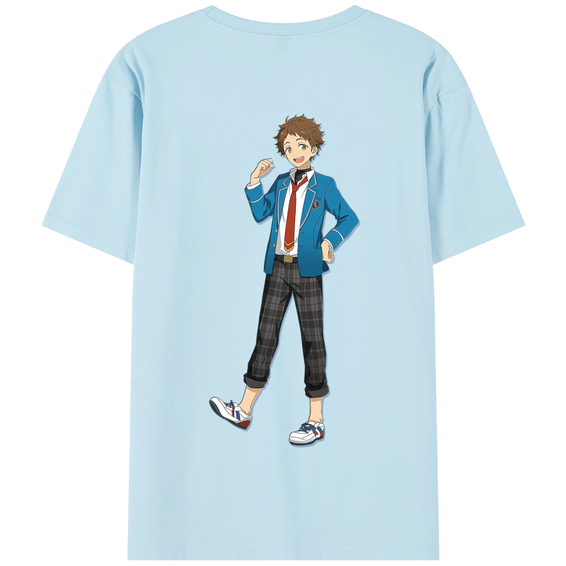 （画像用） あんさんぶるスターズ! Ensemble Stars 綿100％半袖Tシャツ（背面プリント）